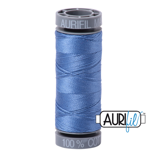 1128 LIGHT BLUE VIOLET 28 WT MAKO COTTON SMALL SPOOL | 100 MT.
