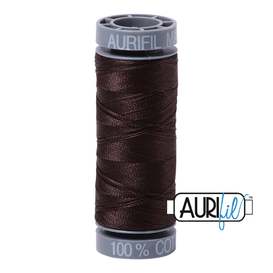 1130 VERY DARK BARK 28 WT MAKO COTTON SMALL SPOOL | 100 MT.