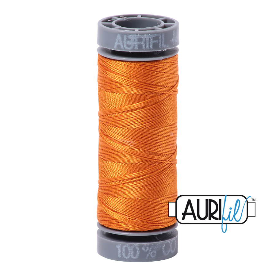 1133 BRIGHT ORANGE 28 WT MAKO COTTON SMALL SPOOL | 100 MT.
