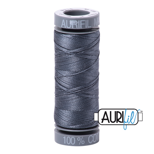 1158 MEDIUM GREY 28 WT MAKO COTTON SMALL SPOOL | 100 MT.