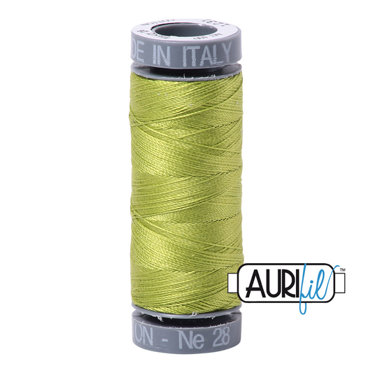 1231 SPRING GREEN 28 WT MAKO COTTON SMALL SPOOL | 100 MT.
