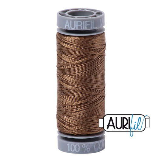 1318 DARK SANDSTONE 28 WT MAKO COTTON SMALL SPOOL | 100 MT.
