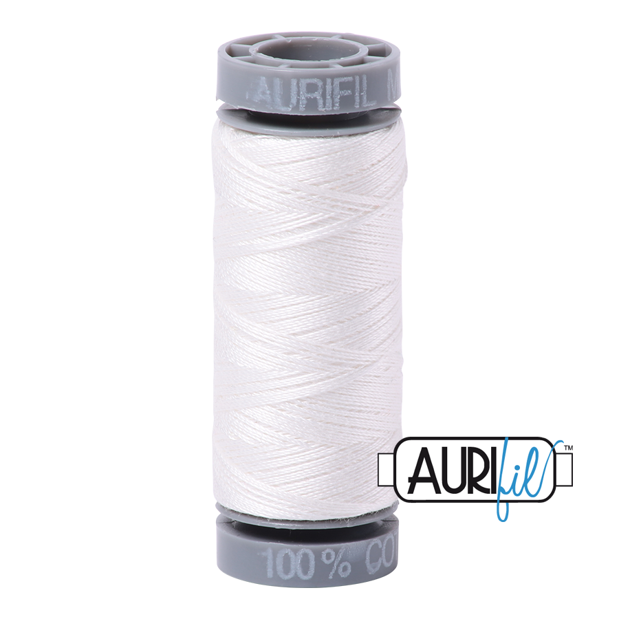 2021 NATURAL WHITE 28 WT MAKO COTTON SMALL SPOOL | 100 MT.