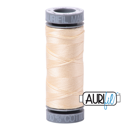 2123 BUTTER 28 WT MAKO COTTON SMALL SPOOL | 100 MT.