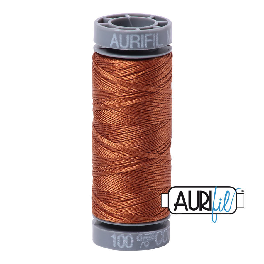 2155 CINNAMON 28 WT MAKO COTTON SMALL SPOOL | 100 MT.