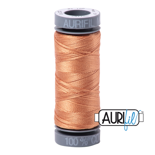2210 CARAMEL 28 WT MAKO COTTON SMALL SPOOL | 100 MT.