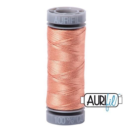 2215 PEACH 28 WT MAKO COTTON SMALL SPOOL | 100 MT.