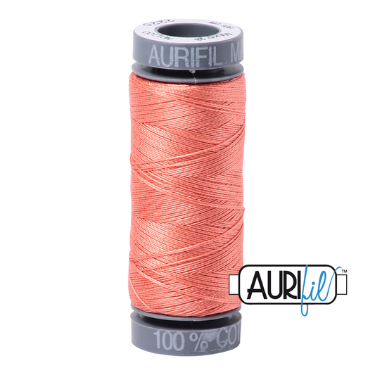 2220 LIGHT SALMON 28 WT MAKO COTTON SMALL SPOOL | 100 MT.