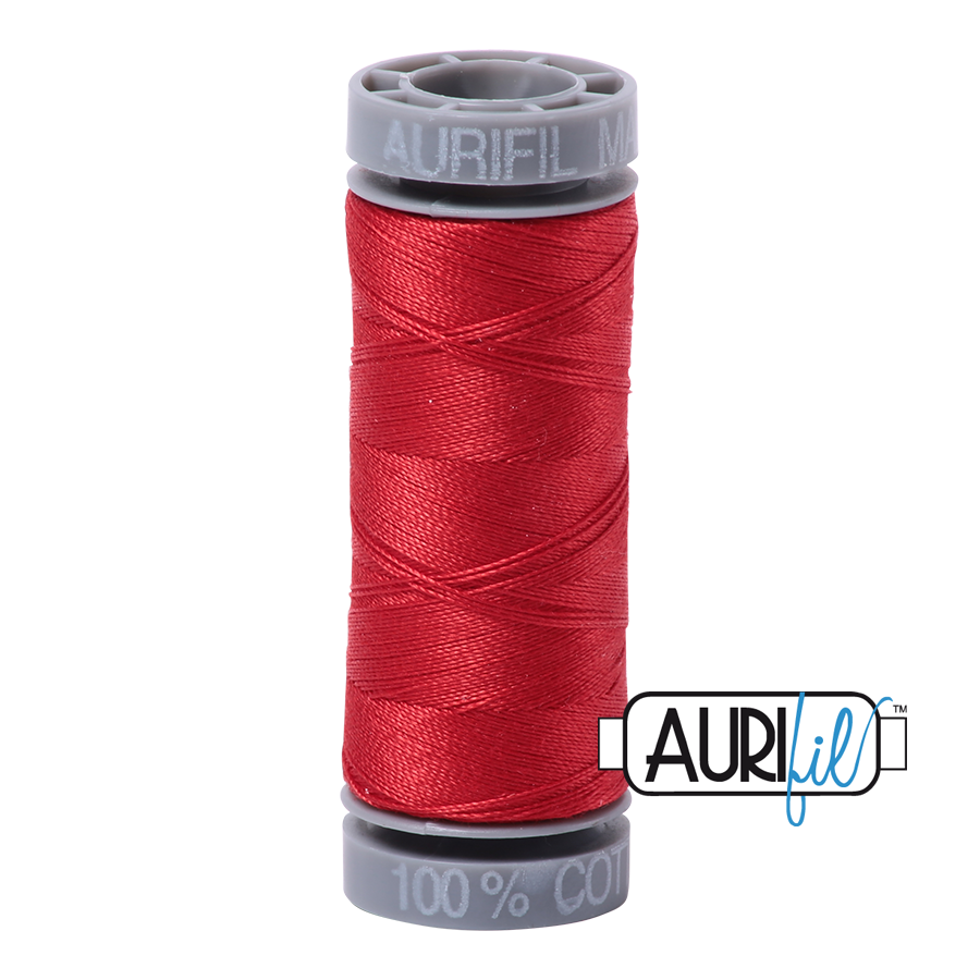 2265 LOBSTER RED 28 WT MAKO COTTON SMALL SPOOL | 100 MT.