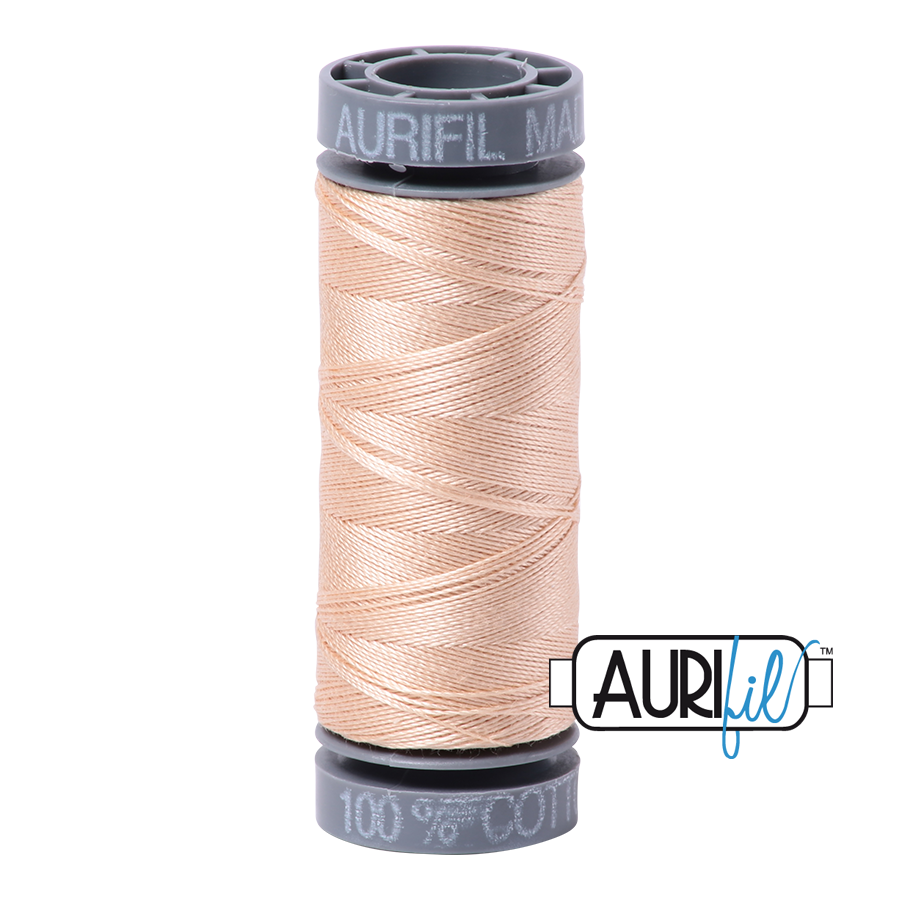 2315 PALE FLESH 28 WT MAKO COTTON SMALL SPOOL | 100 MT.