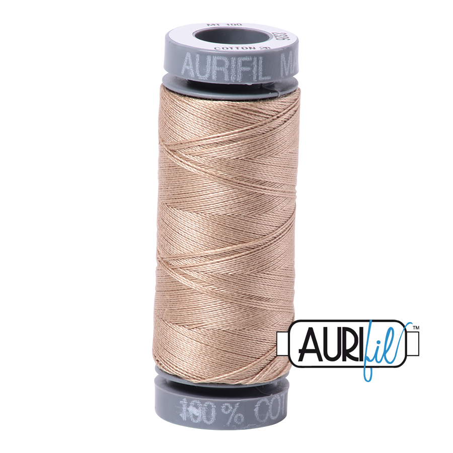 2326 SAND 28 WT MAKO COTTON SMALL SPOOL | 100 MT.