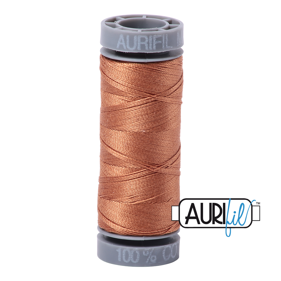2330 LIGHT CHESTNUT 28 WT MAKO COTTON SMALL SPOOL | 100 MT.