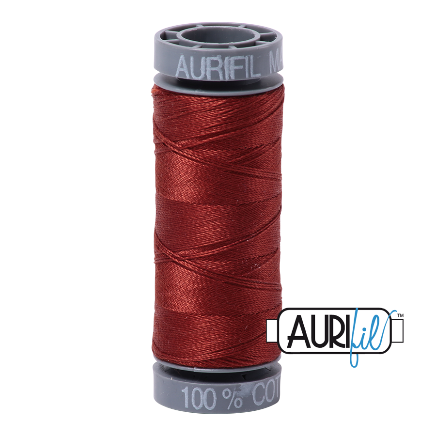 2355 RUST 28 WT MAKO COTTON SMALL SPOOL | 100 MT.