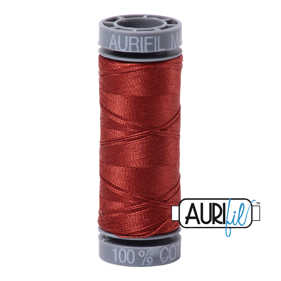 2385 TERRACOTTA 28 WT MAKO COTTON SMALL SPOOL | 100 MT.