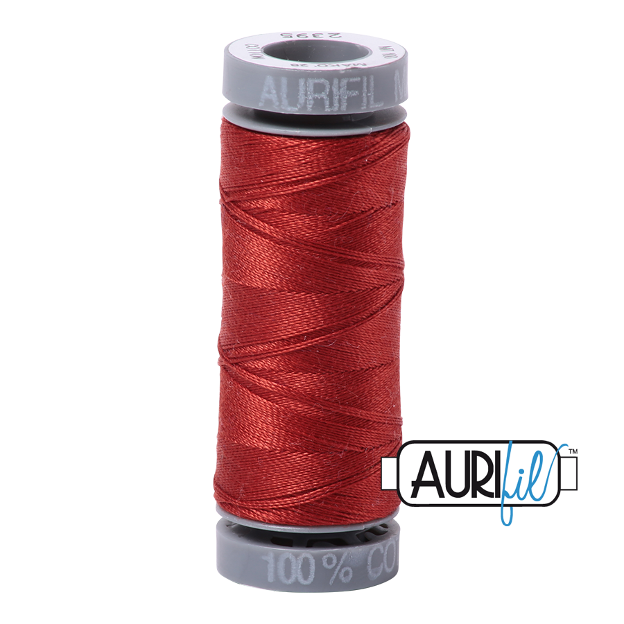 2395 PUMPKIN SPICE 28 WT MAKO COTTON SMALL SPOOL | 100 MT.