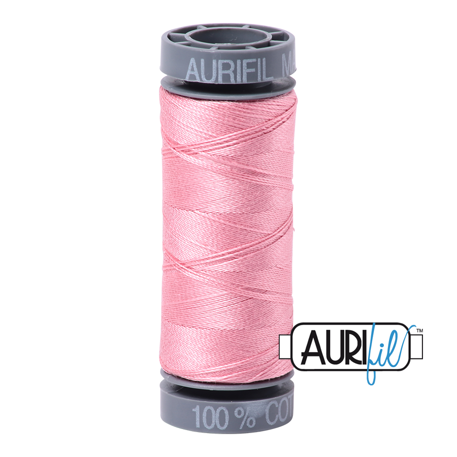 2425 BRIGHT PINK 28 WT MAKO COTTON SMALL SPOOL | 100 MT.