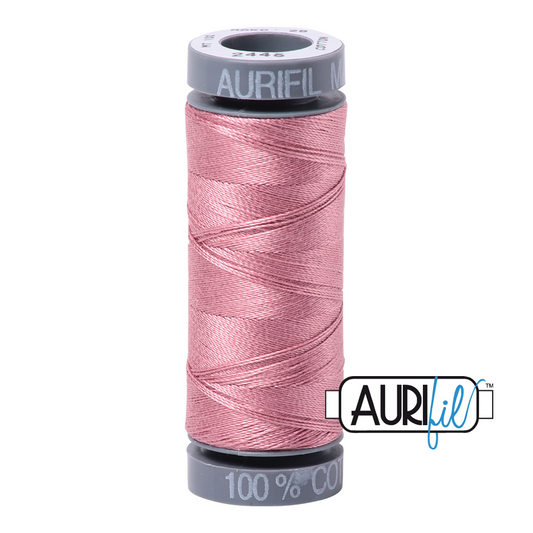 2445 VICTORIAN ROSE 28 WT MAKO COTTON SMALL SPOOL | 100 MT.