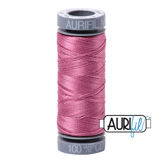 2452 DUSTY ROSE 28 WT MAKO COTTON SMALL SPOOL | 100 MT.
