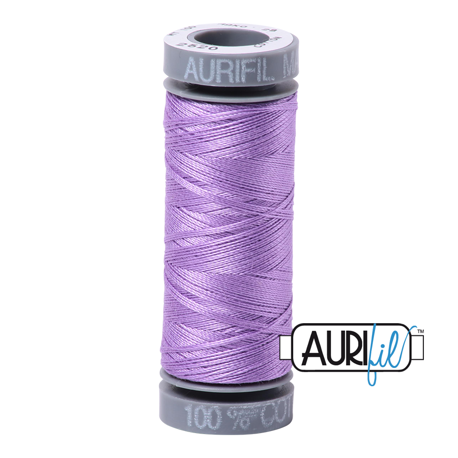 2520 VIOLET 28 WT MAKO COTTON SMALL SPOOL | 100 MT.