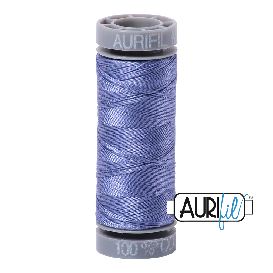 2525 DUSTY BLUE VIOLET 28 WT MAKO COTTON SMALL SPOOL | 100 MT.