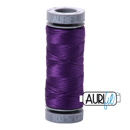 2545 MEDIUM PURPLE 28 WT MAKO COTTON SMALL SPOOL | 100 MT.