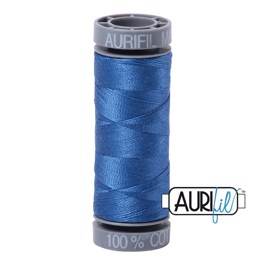 2730 DELFT BLUE 28 WT MAKO COTTON SMALL SPOOL | 100 MT.
