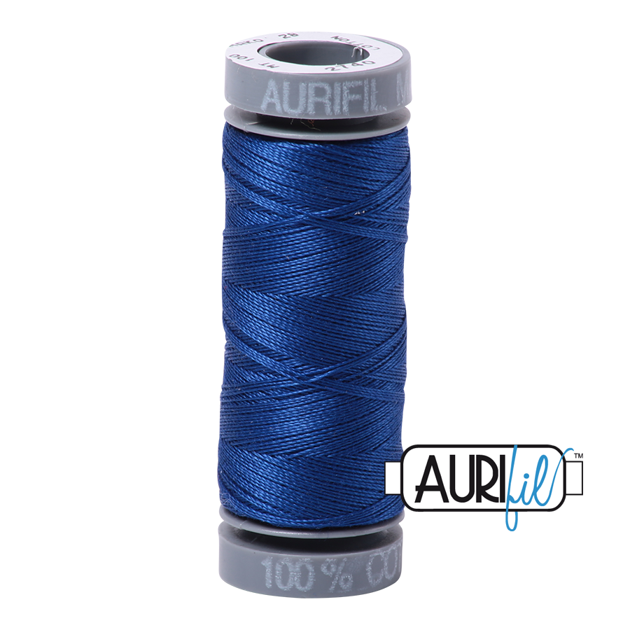 2740 DARK COBALT 28 WT MAKO COTTON SMALL SPOOL | 100 MT.
