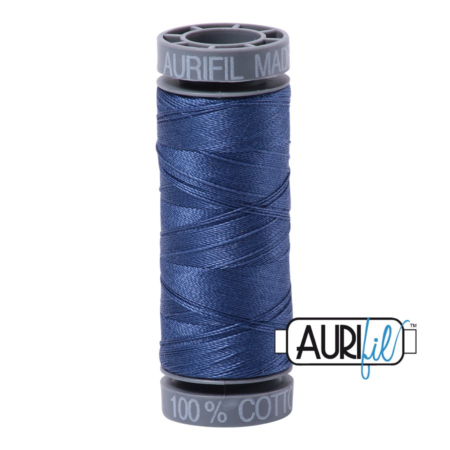 2775 STEEL BLUE 28 WT MAKO COTTON SMALL SPOOL | 100 MT.