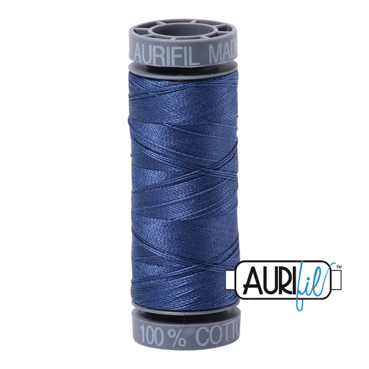 2775 STEEL BLUE 28 WT MAKO COTTON SMALL SPOOL | 100 MT.