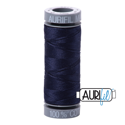 2785 VERY DARK NAVY 28 WT MAKO COTTON SMALL SPOOL | 100 MT.