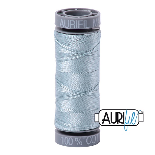 2847 BRIGHT GREY BLUE 28 WT MAKO COTTON SMALL SPOOL | 100 MT.