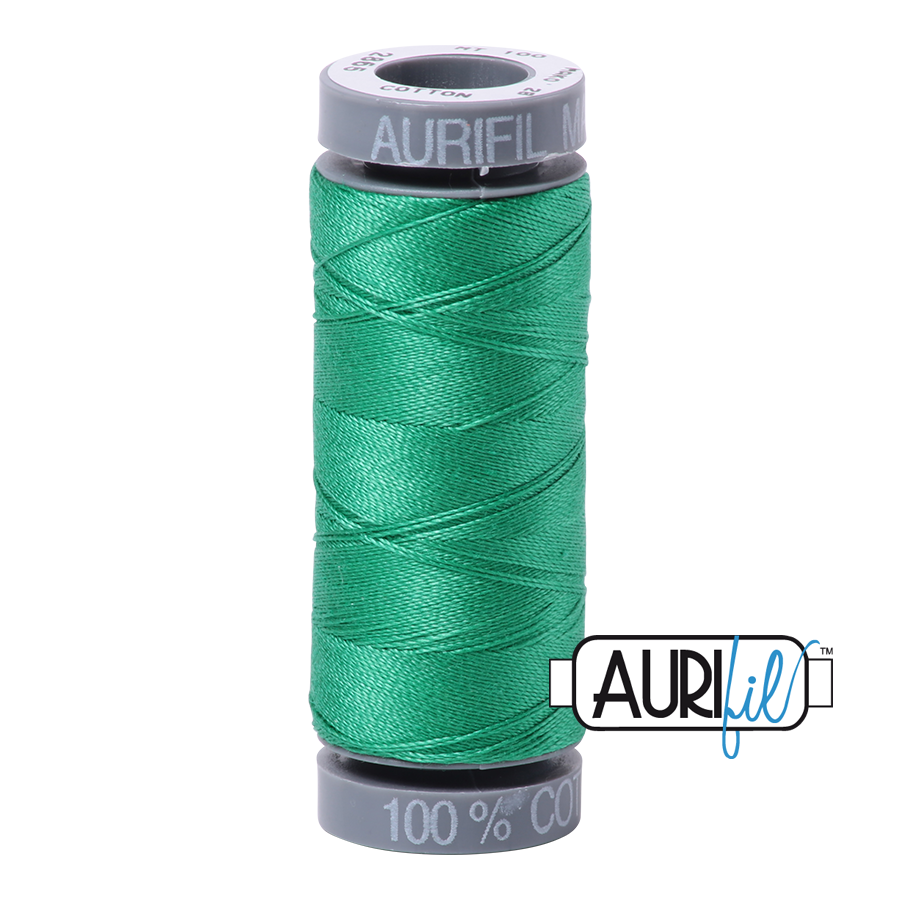 2865 EMERALD 28 WT MAKO COTTON SMALL SPOOL | 100 MT.