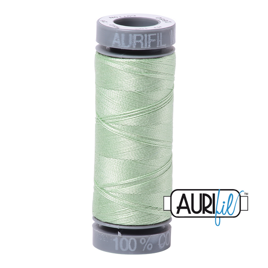 2880 PALE GREEN 28 WT MAKO COTTON SMALL SPOOL | 100 MT.