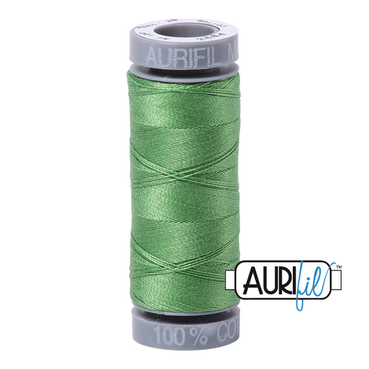2884 GREEN YELLOW 28 WT MAKO COTTON SMALL SPOOL | 100 MT.