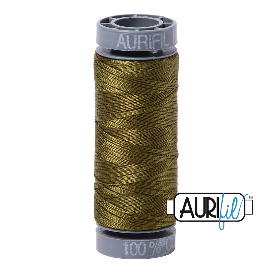 2887 VERY DARK OLIVE 28 WT MAKO COTTON SMALL SPOOL | 100 MT.