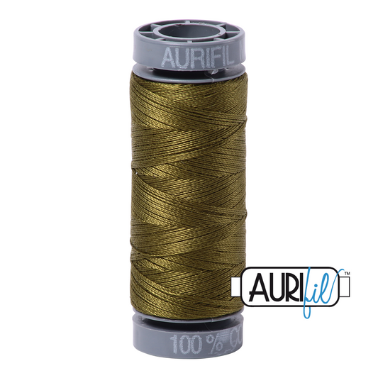 2887 VERY DARK OLIVE 28 WT MAKO COTTON SMALL SPOOL | 100 MT.