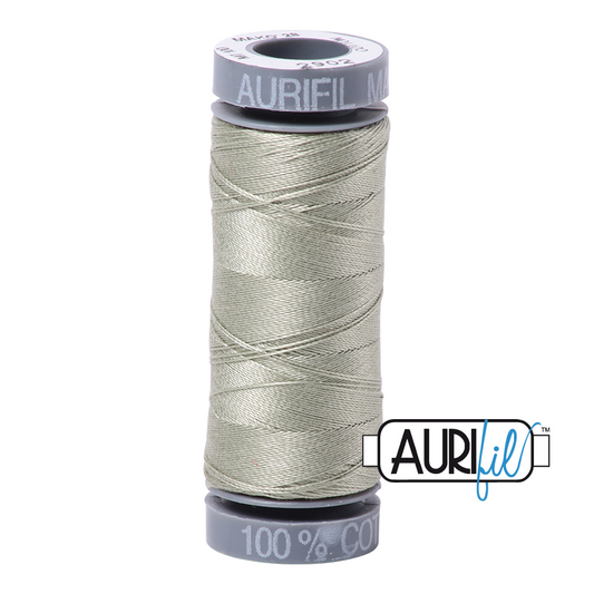 2902 LIGHT LAUREL GREEN 28 WT MAKO COTTON SMALL SPOOL | 100 MT.