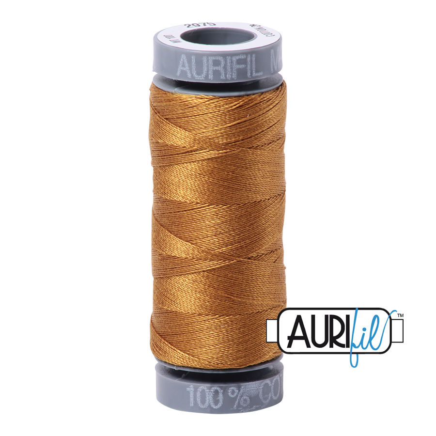 2975 BRASS 28 WT MAKO COTTON SMALL SPOOL | 100 MT.