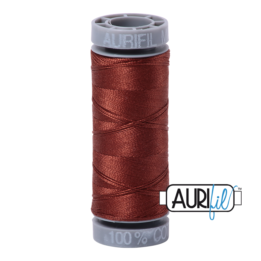 4012 COPPER BROWN 28 WT MAKO COTTON SMALL SPOOL | 100 MT.
