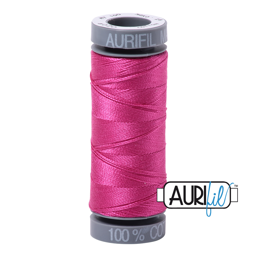 4020 FUCHSIA 28 WT MAKO COTTON SMALL SPOOL | 100 MT.