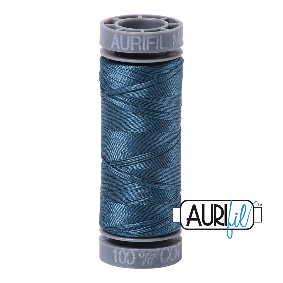4644 SMOKE BLUE 28 WT MAKO COTTON SMALL SPOOL | 100 MT.