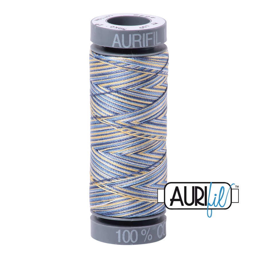 4649 LEMON BLUEBERRY 28 WT MAKO COTTON SMALL SPOOL | 100 MT.