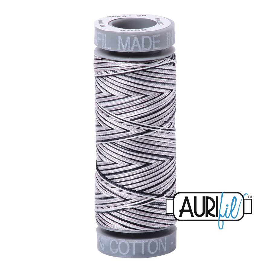 4652 LICORICE TWIST 28 WT MAKO COTTON SMALL SPOOL | 100 MT.