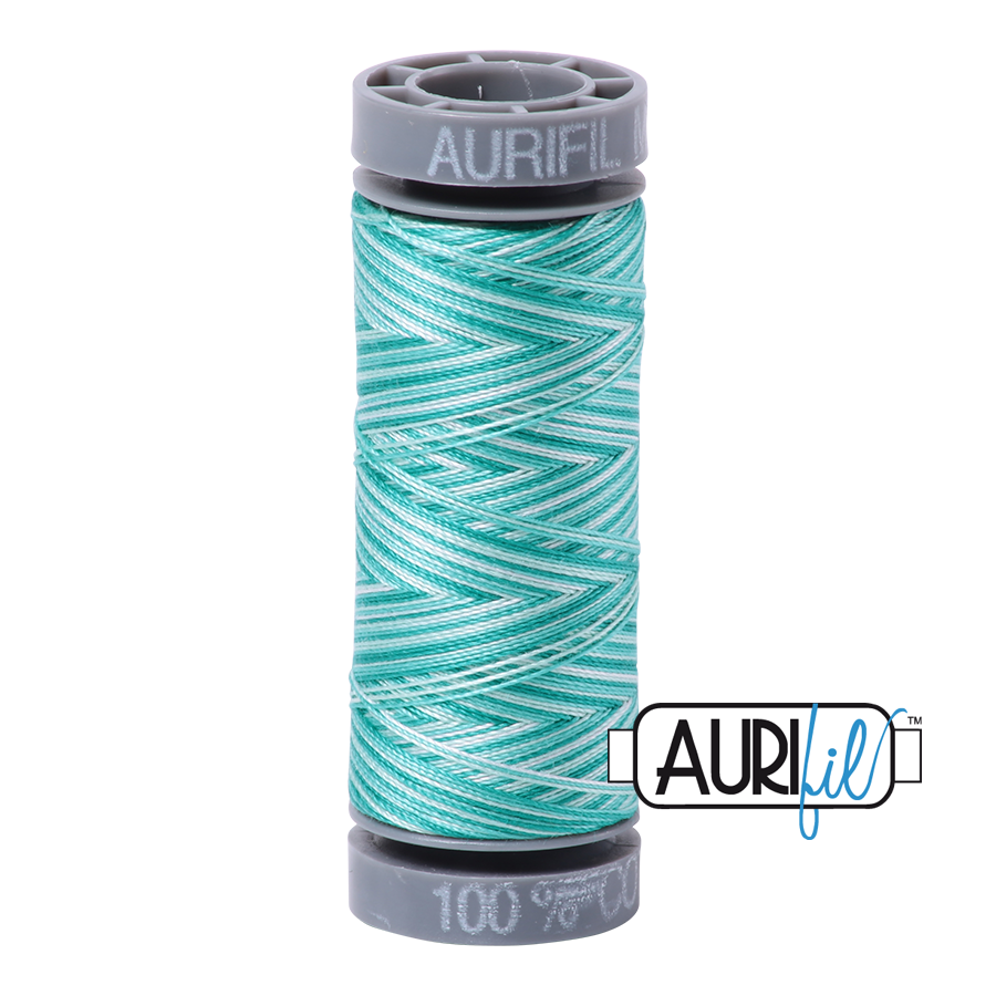 4654 TURQUOISE FOAM 28 WT MAKO COTTON SMALL SPOOL | 100 MT.