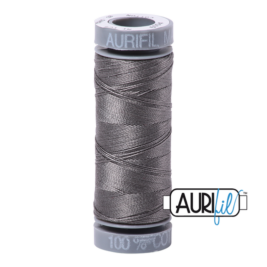 5004 GREY SMOKE 28 WT MAKO COTTON SMALL SPOOL | 100 MT.