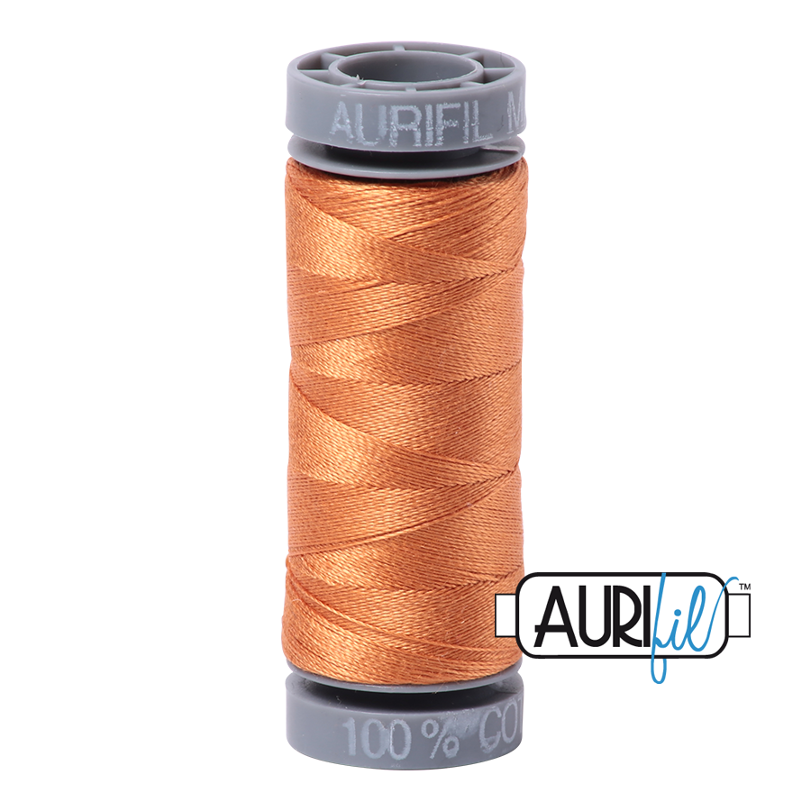 5009 MEDIUM ORANGE 28 WT MAKO COTTON SMALL SPOOL | 100 MT.