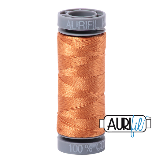 5009 MEDIUM ORANGE 28 WT MAKO COTTON SMALL SPOOL | 100 MT.