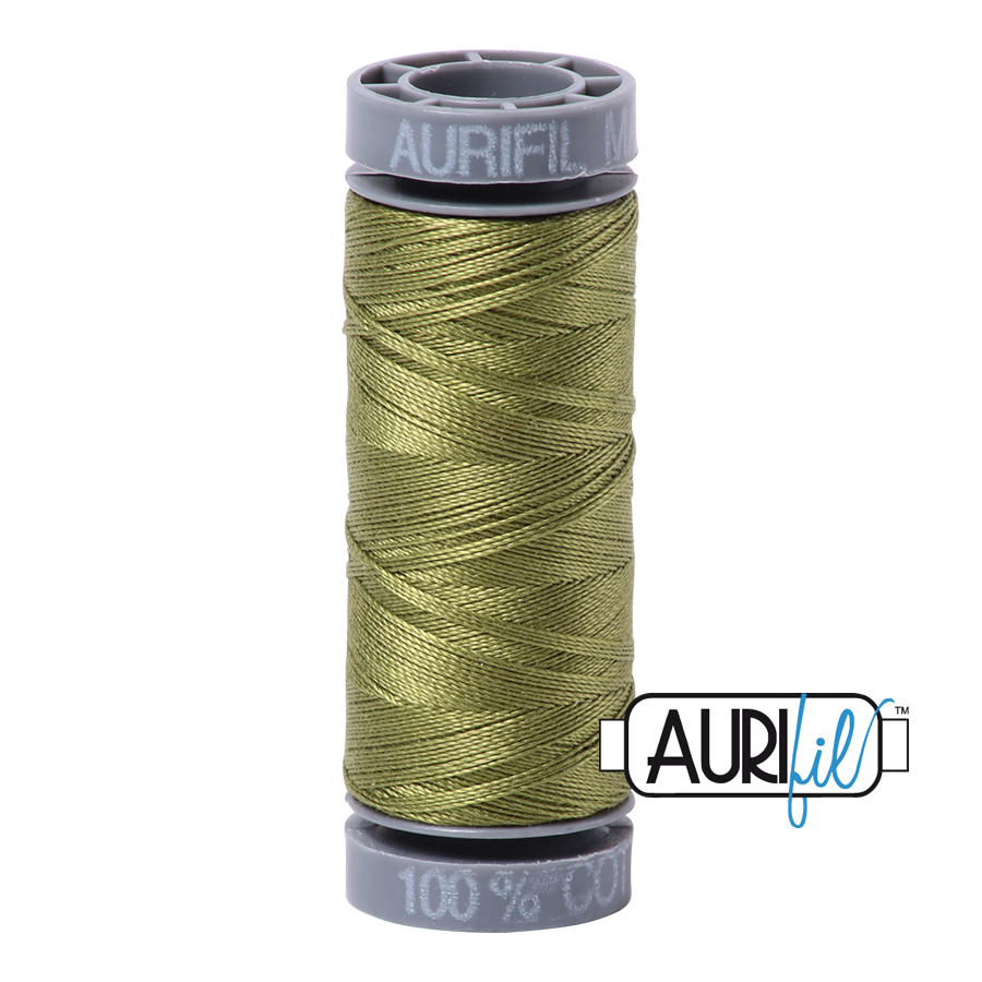 5016 OLIVE GREEN 28 WT MAKO COTTON SMALL SPOOL | 100 MT.