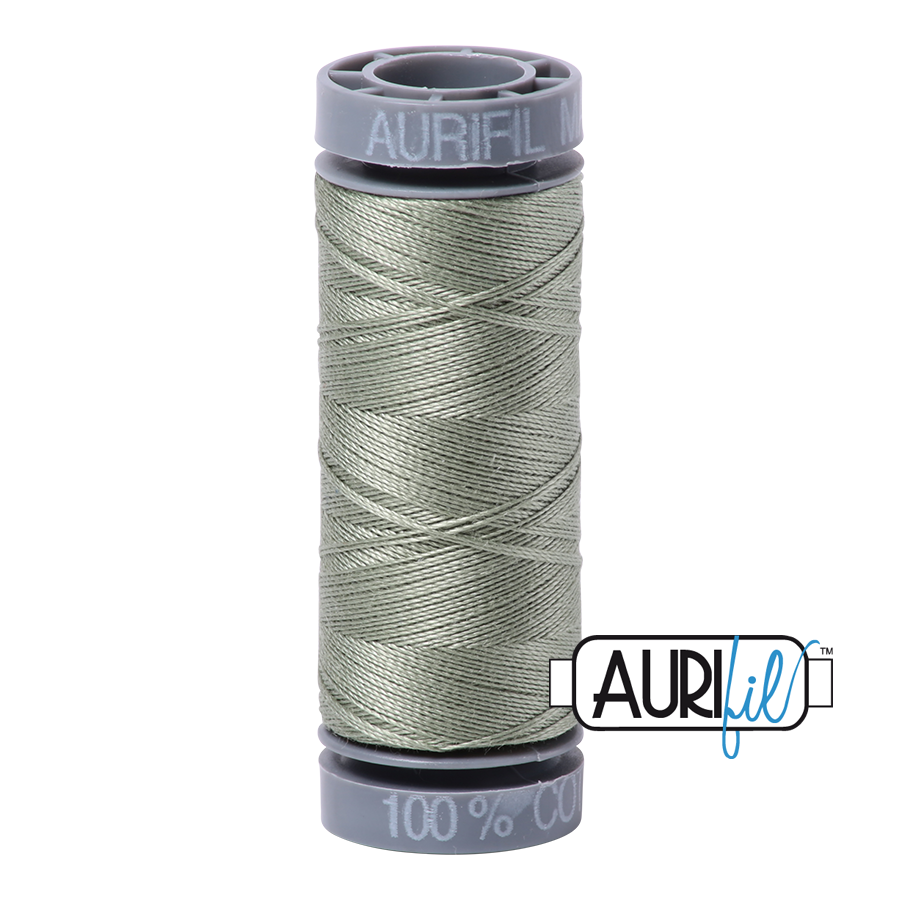 5019 MILITARY GREEN 28 WT MAKO COTTON SMALL SPOOL | 100 MT.
