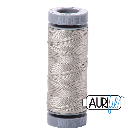 5021 LIGHT GREY 28 WT MAKO COTTON SMALL SPOOL | 100 MT.
